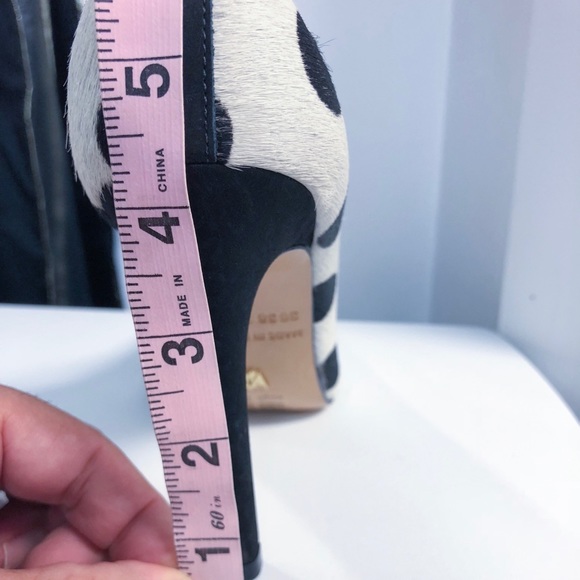 Anthropologie Vicenza Fur Polka Dot Heels - Picture 6 of 6